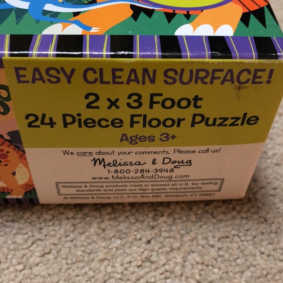 Melissa & Doug Dinosaur Dawn Floor Puzzle - Picture 2 of 3